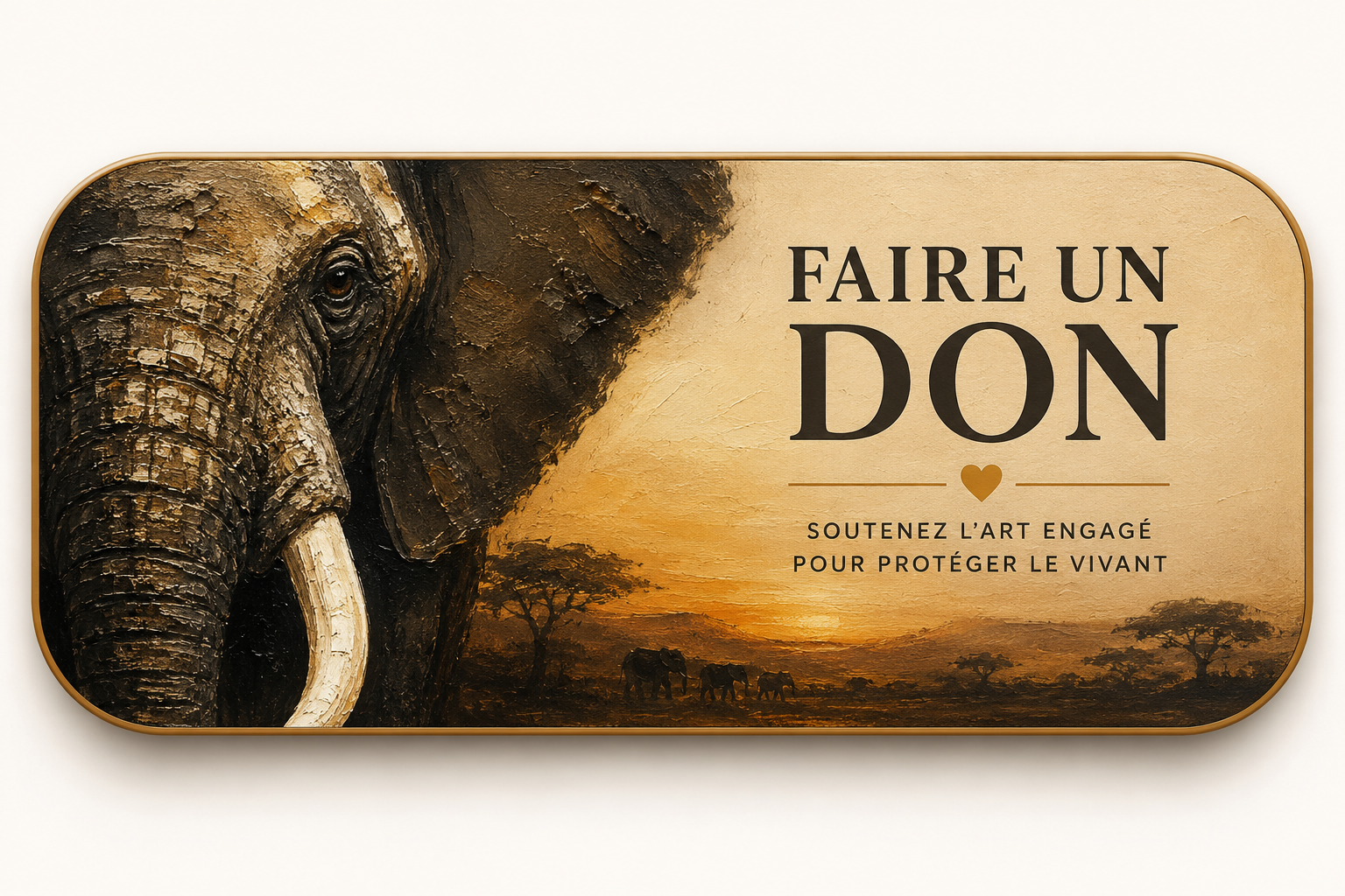 Faire un don - Soutenez l'art engagé pour protéger le vivant